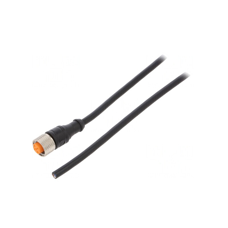 Cablu de conectare M12 4 PIN 2m IP67 | Electronic-mag.ro | Componente Electronice