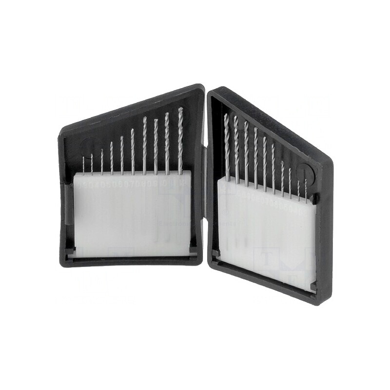 Set burghie metal HSS în cutie plastic | Electronic-mag.ro | Componente Electronice