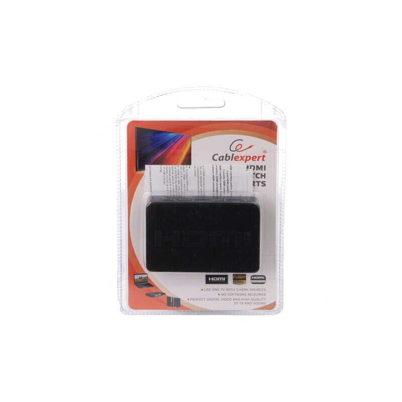 Switch HDMI 1.4 Negru cu HDCP | Electronic-mag.ro | Componente Electronice