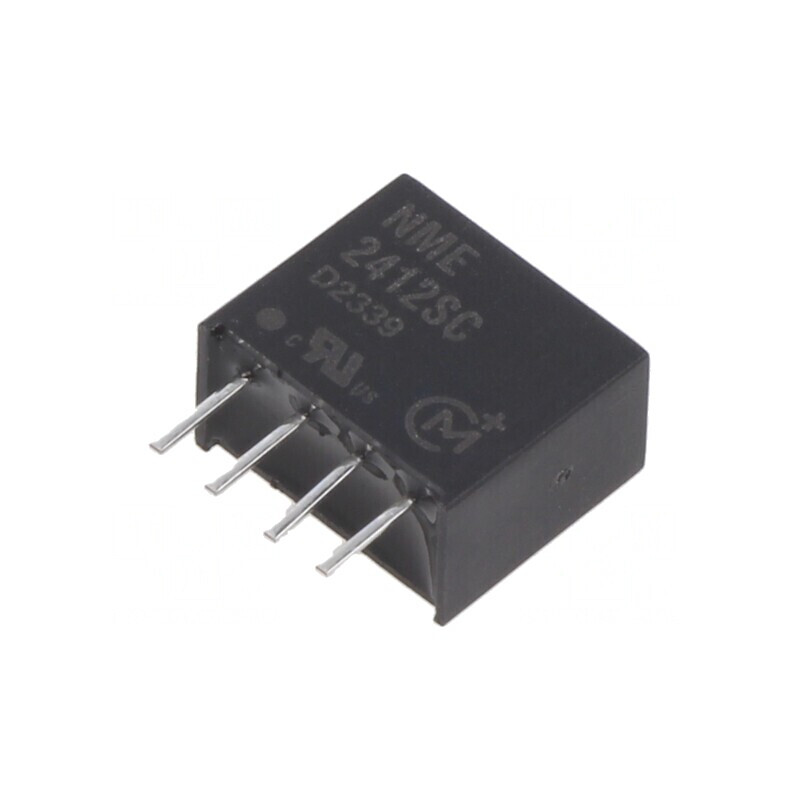 Convertor DC/DC 1W 21.6-26.4V la 12V 83mA SIP | Electronic-mag.ro | Componente Electronice