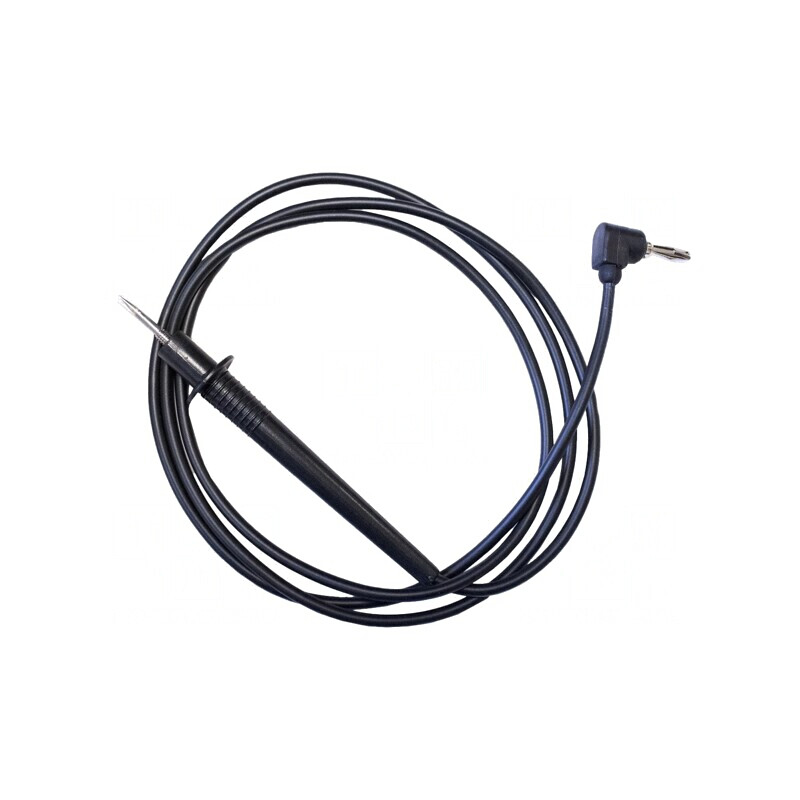 Cablu de măsurare 10A 600V 1.2m Negru | Electronic-mag.ro | Componente Electronice