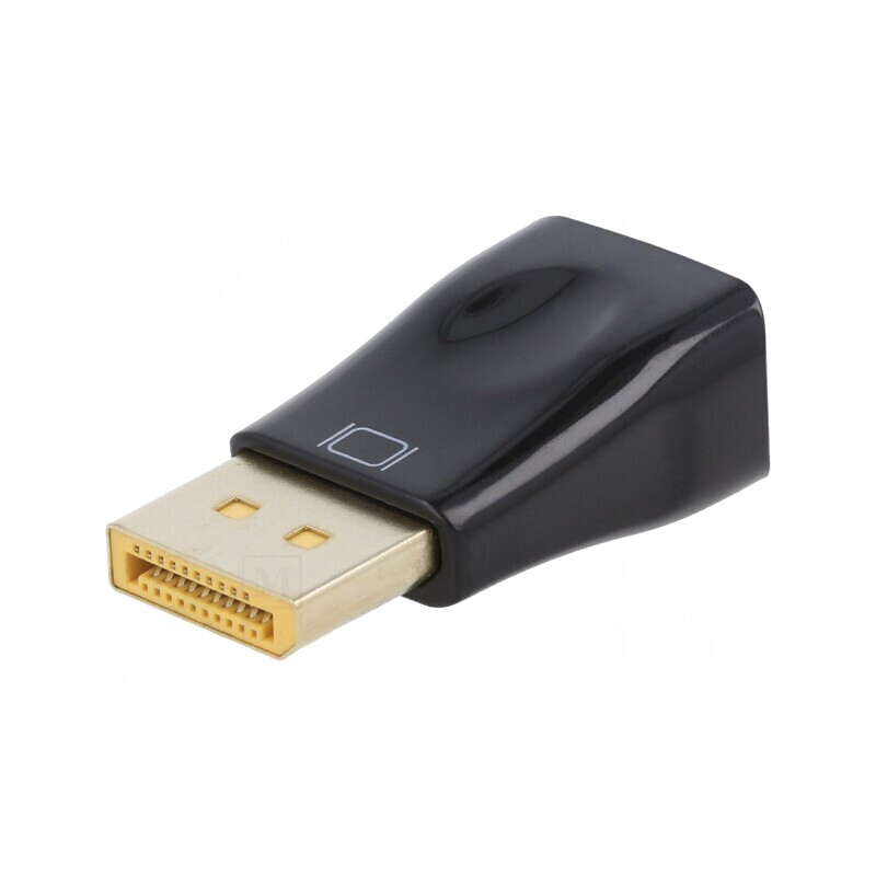 Adaptor DisplayPort 1.1a Negru | Electronic-mag.ro | Componente Electronice