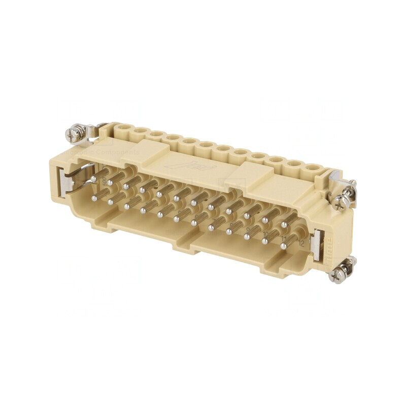 Conector HDC tată 24 pini 16A | Electronic-mag.ro | Componente Electronice
