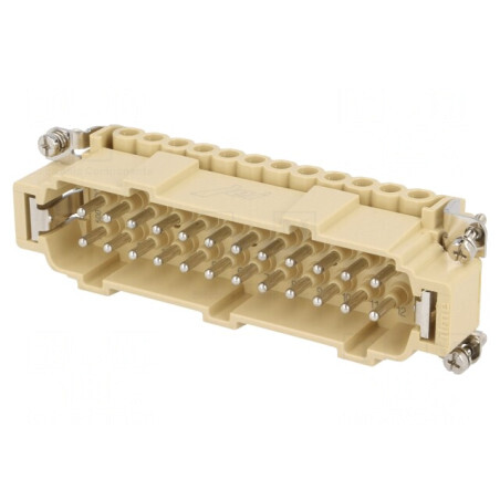 Conector HDC tată 24 pini 16A | Electronic-mag.ro | Componente Electronice