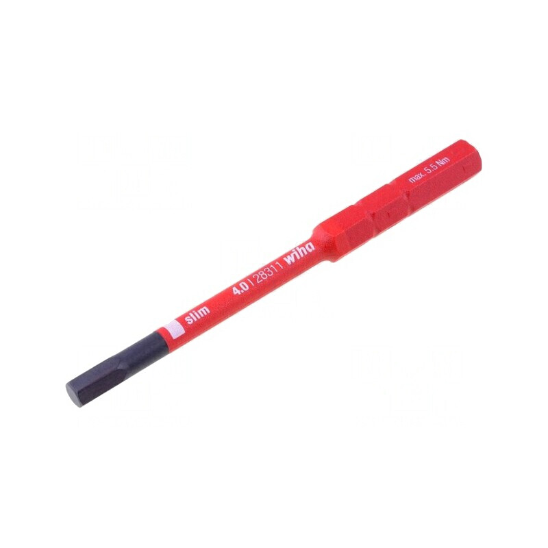 Tijă Imbus Izolată HEX 4mm 75mm | Electronic-mag.ro | Componente Electronice