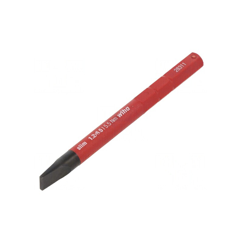 Tijă Isolată Plată 6,5x1,2mm 75mm | Electronic-mag.ro | Componente Electronice