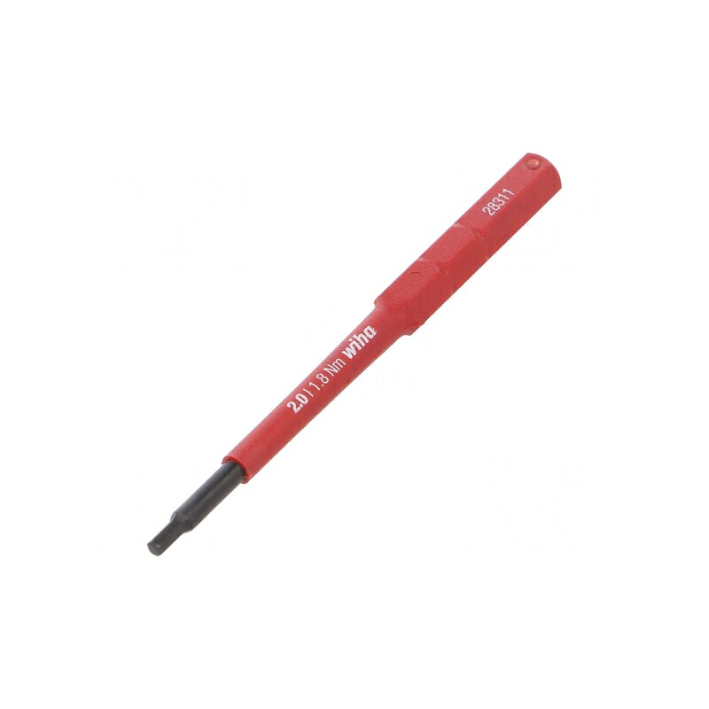 Tijă imbus izolată HEX 2mm 75mm | Electronic-mag.ro | Componente Electronice