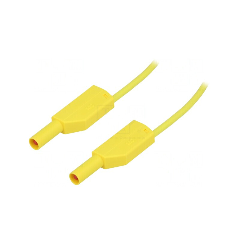 Cablu măsurare 19A mufă banană 4 mm | Electronic-mag.ro | Componente Electronice