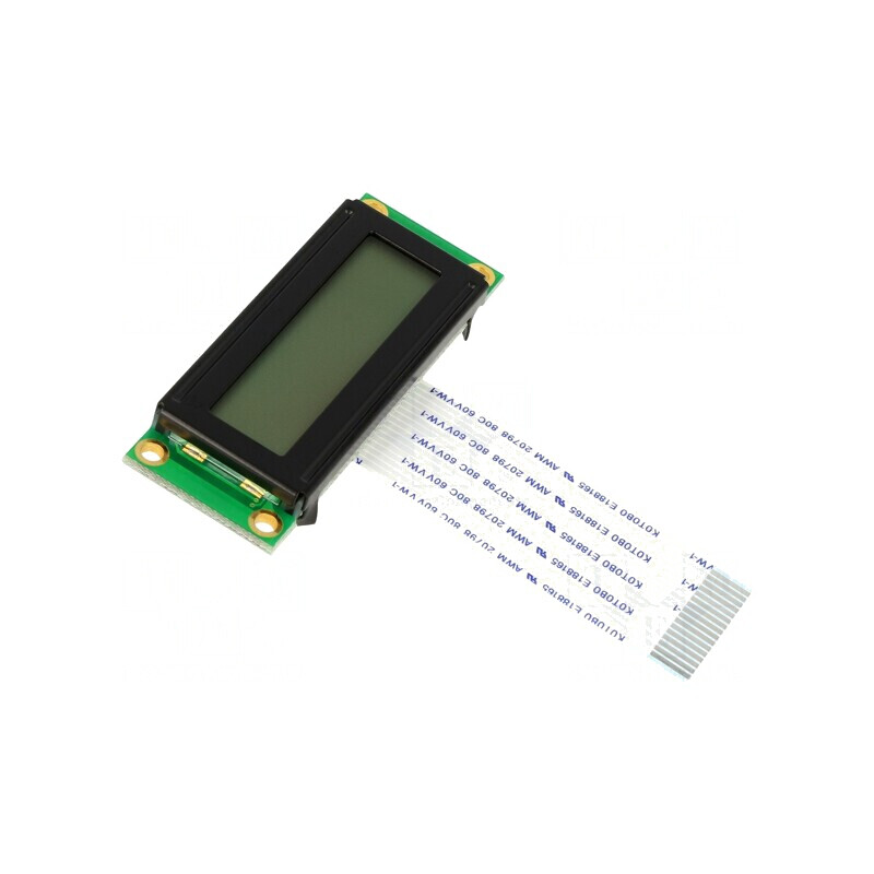 Afișaj LCD Alfanumeric 16x2 53x20mm cu LED | Electronic-mag.ro | Componente Electronice