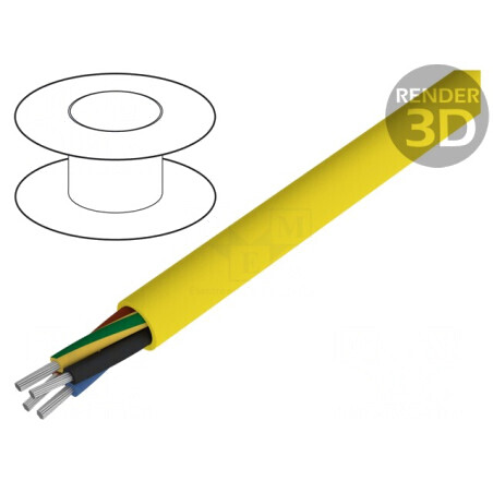 Cablu ÖLFLEX 540 P 4G2,5mm2 Neecranat 450V/750V Cupru | Electronic-mag.ro | Componente Electronice