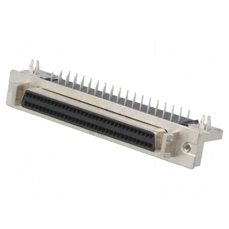 Conector cablu-placă PIN 68 ecranat cu fixare clichet și șuruburi | Electronic-mag.ro | Componente Electronice