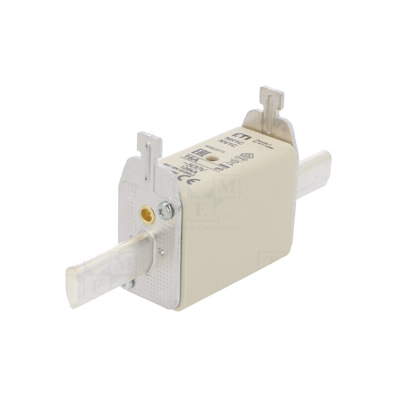 Siguranță Ceramica Industrială 16A 500VAC NH1C | Electronic-mag.ro | Componente Electronice