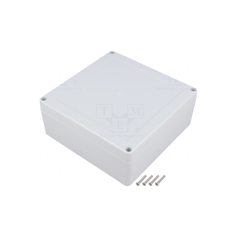 Carcasă Universală 150x150x60mm cu Bucşă din Alamă | Electronic-mag.ro | Componente Electronice