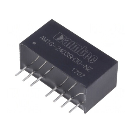 Convertor DC/DC 1W 18-36V la 3.3V 303mA SIP8 | Electronic-mag.ro | Componente Electronice