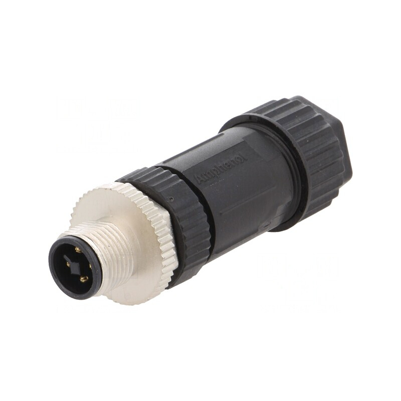 Mufă M12 4 Pin Terminal cu Șurub pe Cablu | Electronic-mag.ro | Componente Electronice
