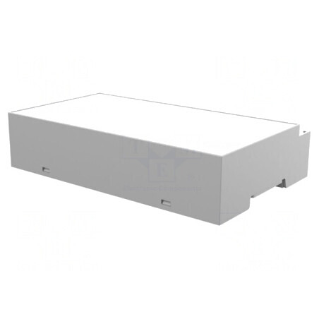 Carcasă pentru șină DIN gri 90x142x32mm 8 module | Electronic-mag.ro | Componente Electronice