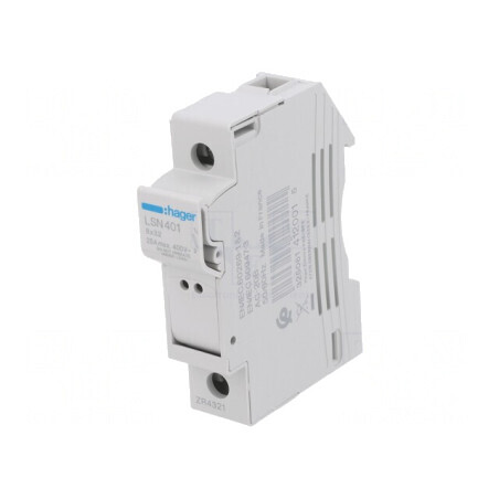 Separator Fuzibil 8x32mm 25A 400V Poli 1 pentru Șină DIN | Electronic-mag.ro | Componente Electronice