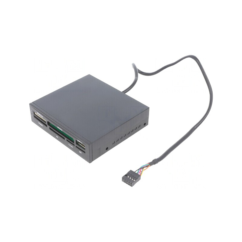 Cititor Card Memorie USB 2.0 Negru | Electronic-mag.ro | Componente Electronice