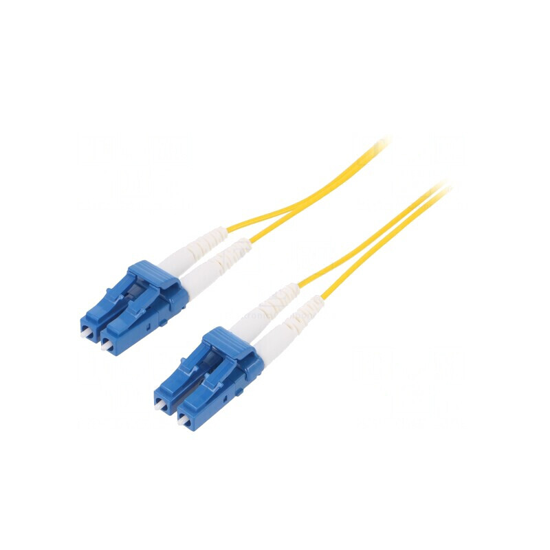Patch Cord Fibră Optică OS2 LC/UPC 5m LSZH | Electronic-mag.ro | Componente Electronice
