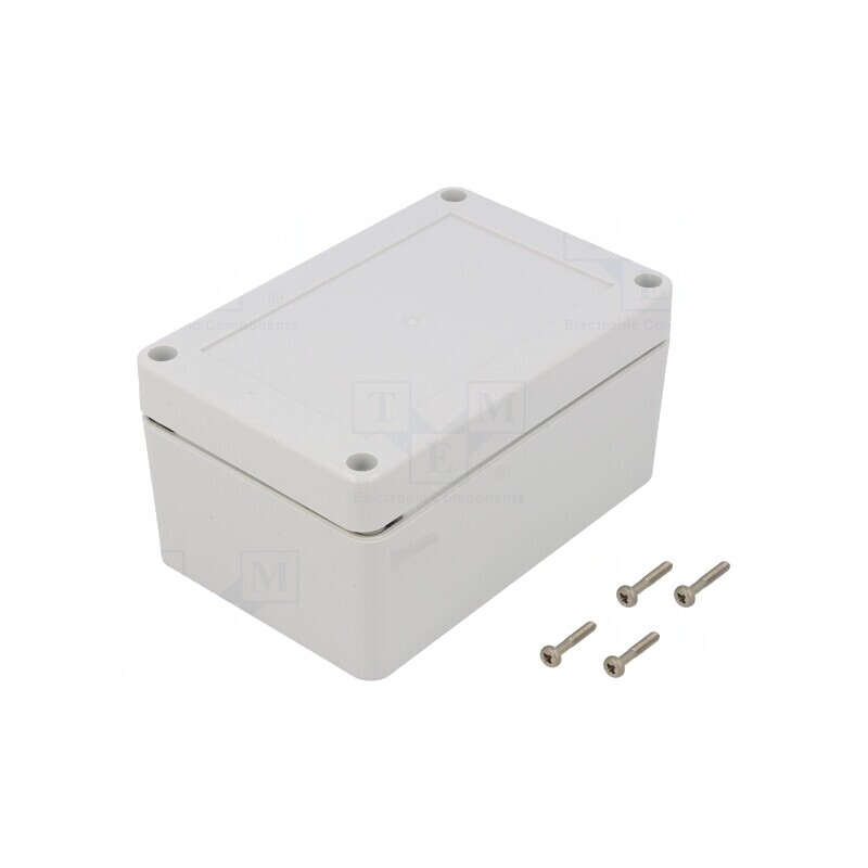 Carcasă Universală 80x120x60mm cu Bucșă din Alamă | Electronic-mag.ro | Componente Electronice
