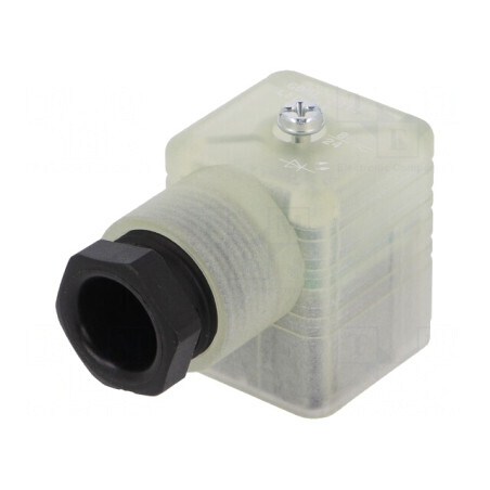 Conector cu Valvă Mufă A 18mm Mamă 3PIN 90° | Electronic-mag.ro | Componente Electronice