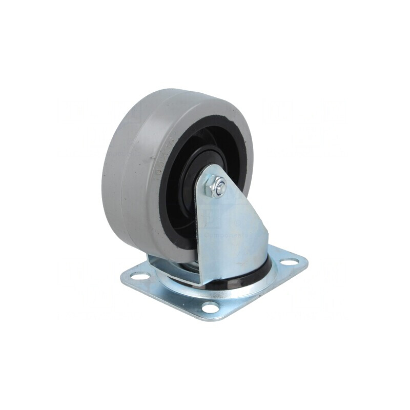 Roată de Transport 100mm 150kg | Electronic-mag.ro | Componente Electronice