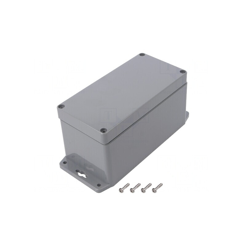 Carcasă universală 80x160x85mm cu lame de fixare | Electronic-mag.ro | Componente Electronice