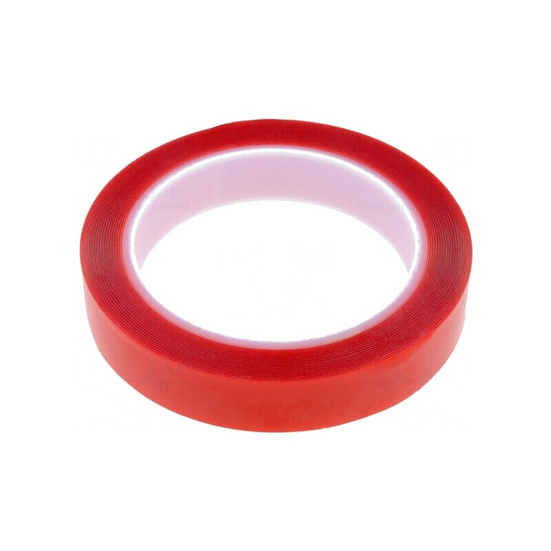 Bandă de Fixare Dublă Acrilică 19mm x 5m 100°C | Electronic-mag.ro | Componente Electronice