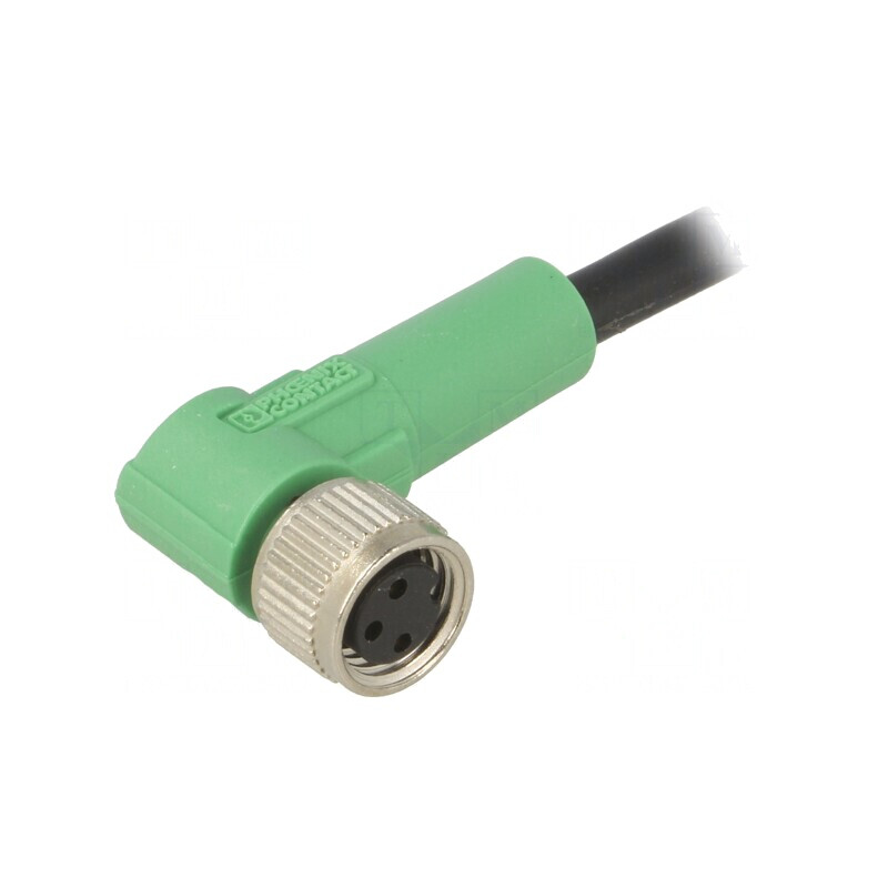Cablu de conectare M8 3 pini 1,5m unghi 250VAC 4A | Electronic-mag.ro | Componente Electronice