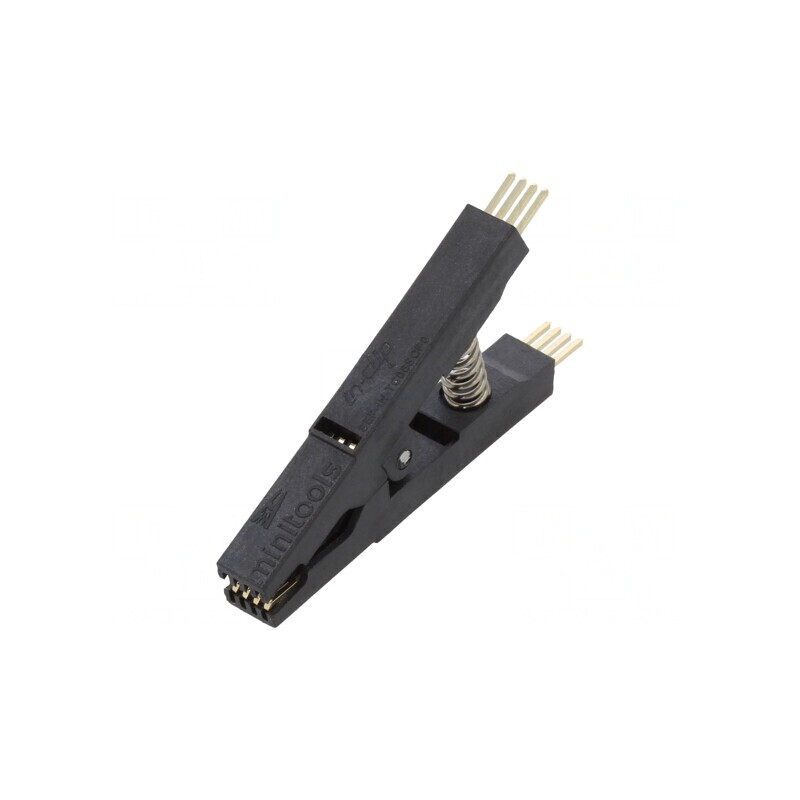 Clips de Măsurare Negru Aurit pentru SO8/SOIC8/SOJ8 10mm 150°C | Electronic-mag.ro | Componente Electronice