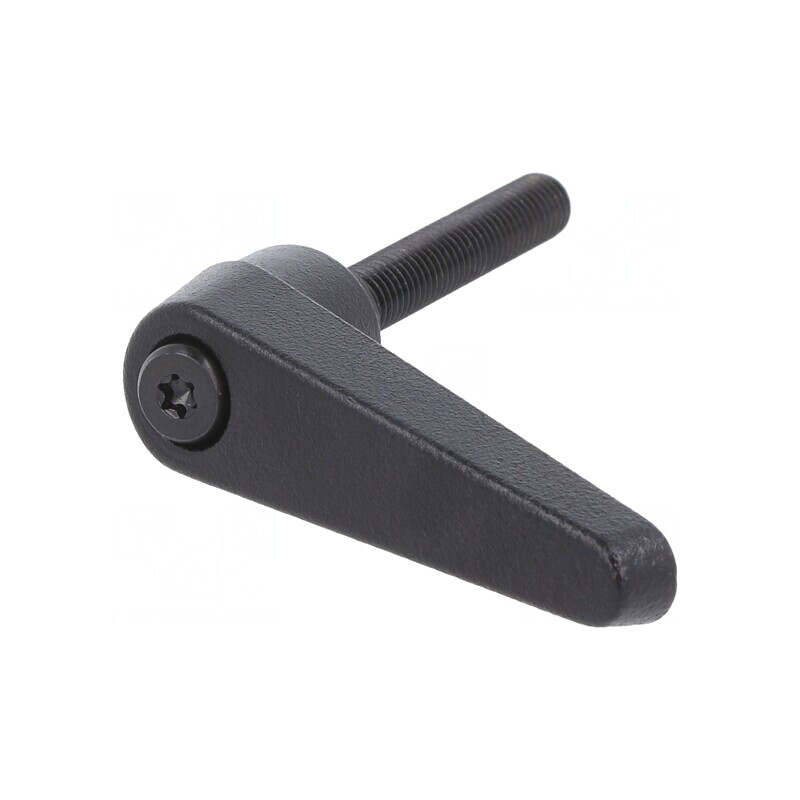 Manetă Franceză 25mm Filet Neagră 62mm | Electronic-mag.ro | Componente Electronice