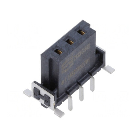 Conector PCB-PCB Mamă 3 Pini 2.54mm Har-flex® Power | Electronic-mag.ro | Componente Electronice