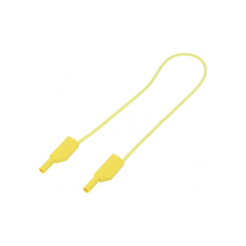 Cablu de măsurare 19A mufă banană 4 mm dublu | Electronic-mag.ro | Componente Electronice