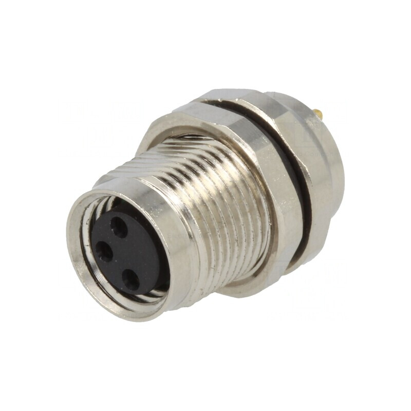 Conector M8 Mamă 3 Pin pentru Panou 3A | Electronic-mag.ro | Componente Electronice Conector M8 Mamă 3 Pin pentru Panou 3A | Electronic-mag.ro | Componente Electronice