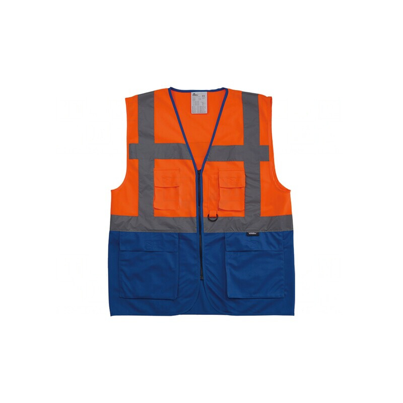 Vestă Reflectorizantă Portocaliu-Albastră M | Electronic-mag.ro | Componente Electronice Vestă Reflectorizantă Portocaliu-Albastră M | Electronic-mag.ro | Componente Electronice