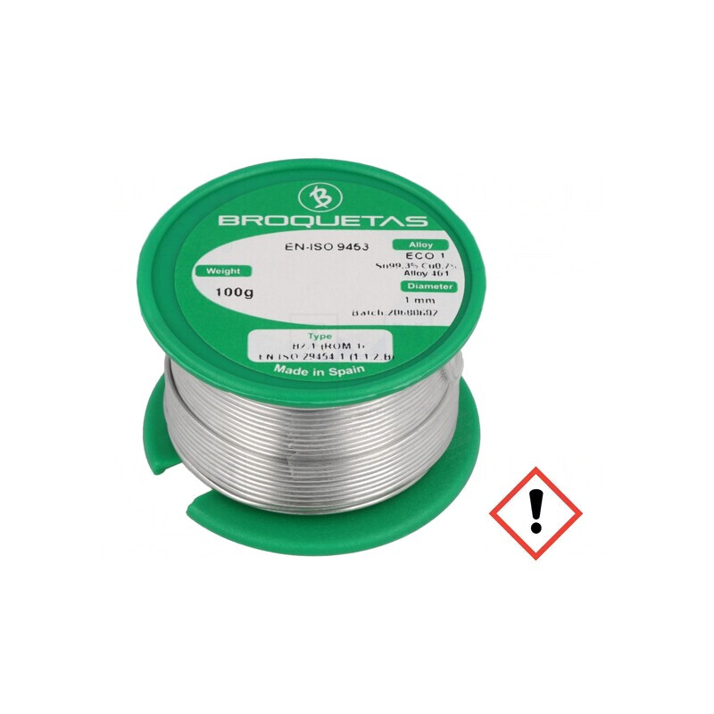 Sârmă de Lipit fără Plumb 1mm 0,1kg | Electronic-mag.ro | Componente Electronice