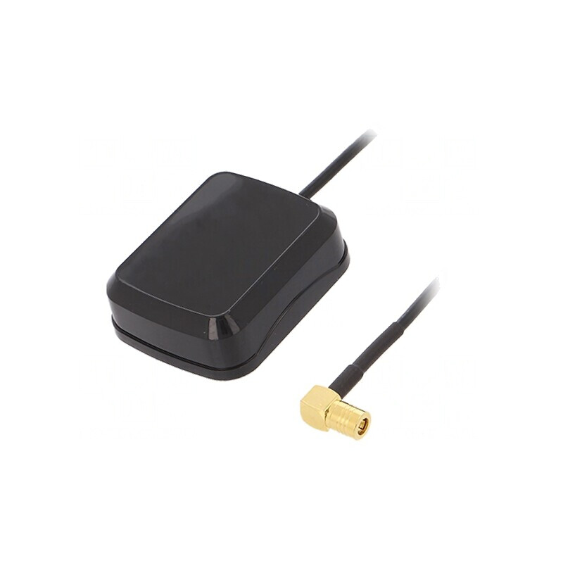 Antenă GPS cu Conector SMB și Cablu 5m Magnetică | Electronic-mag.ro | Componente Electronice