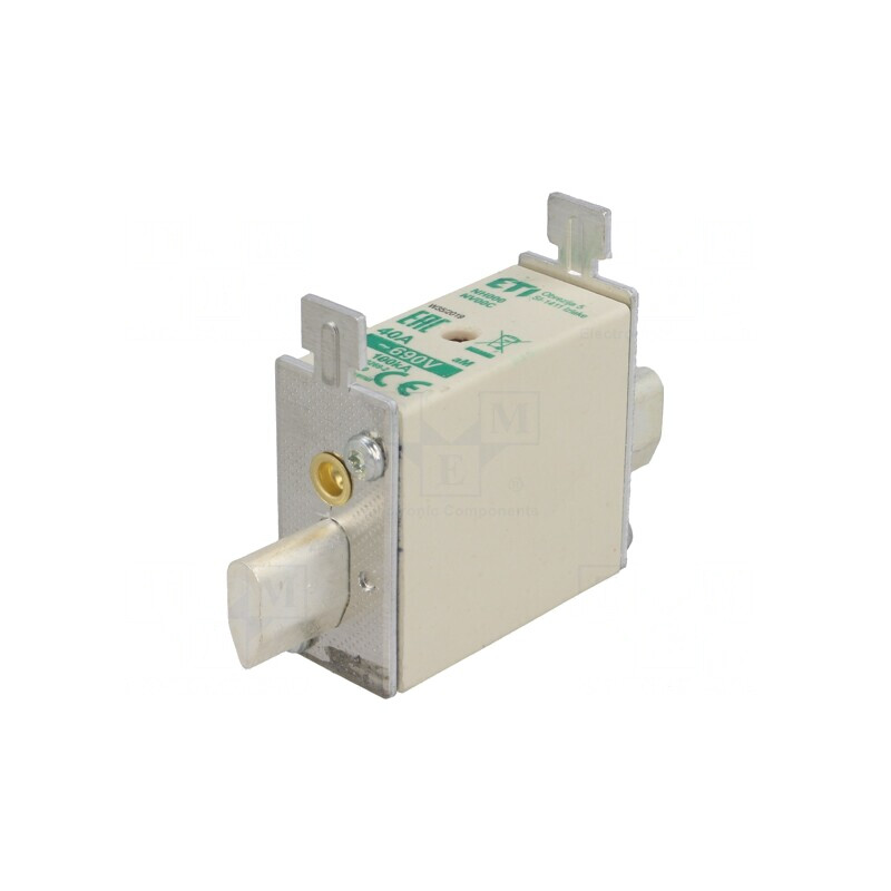 Siguranță ceramică industrială 40A 690VAC NH00C | Electronic-mag.ro | Componente Electronice Siguranță ceramică industrială 40A 690VAC NH00C | Electronic-mag.ro | Componente Electronice