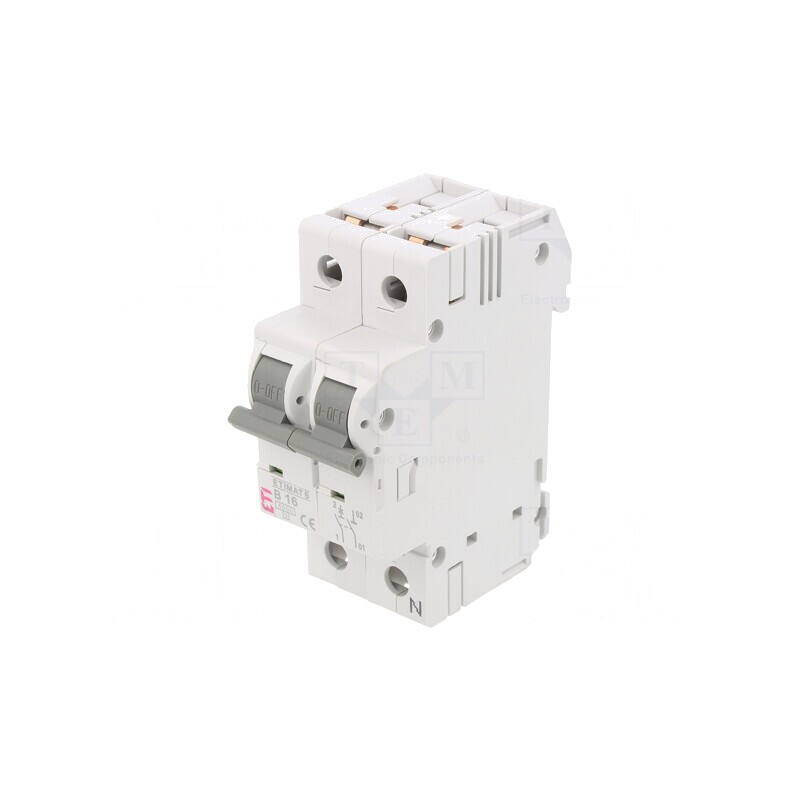 Întrerupător Supracurent 16A 1P 230/400V | Electronic-mag.ro | Componente Electronice