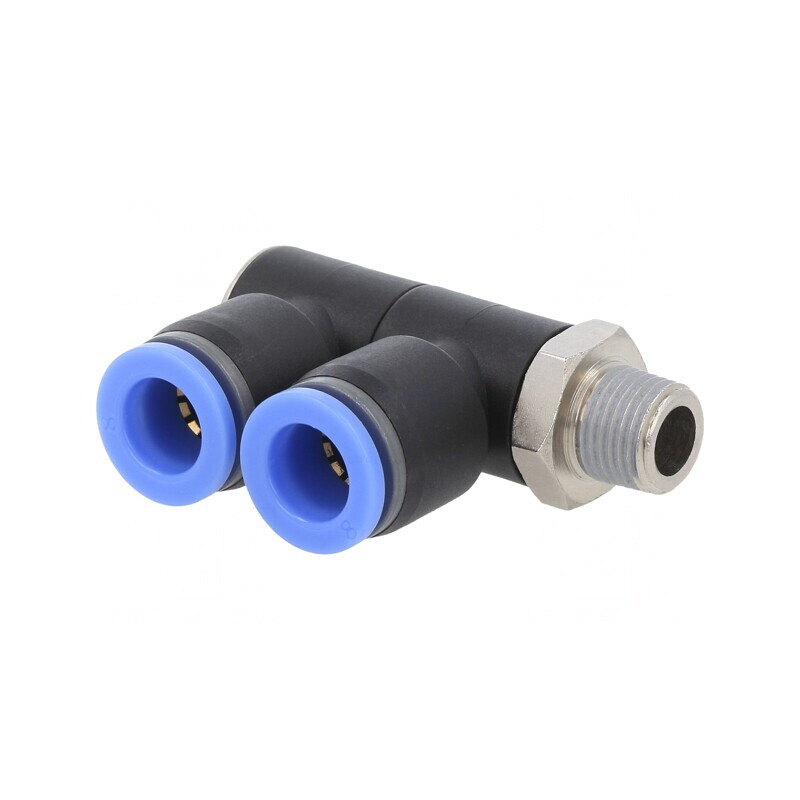 Distribuitor Plug-in Alamă Nichelată 0.95-15 Bar | Electronic-mag.ro | Componente Electronice