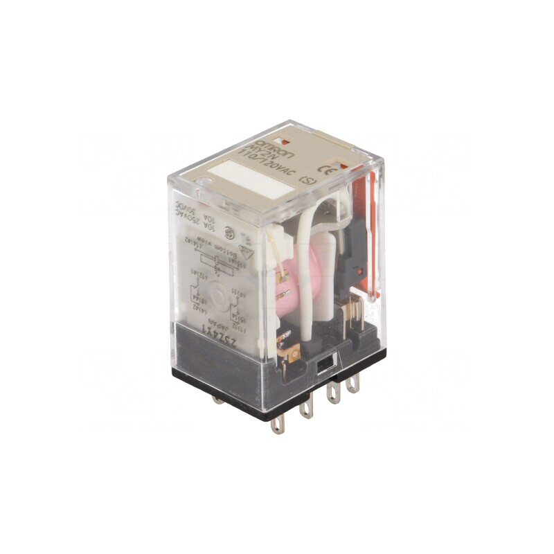 Releu Electromagnetic DPDT 120VAC 10A | Electronic-mag.ro | Componente Electronice