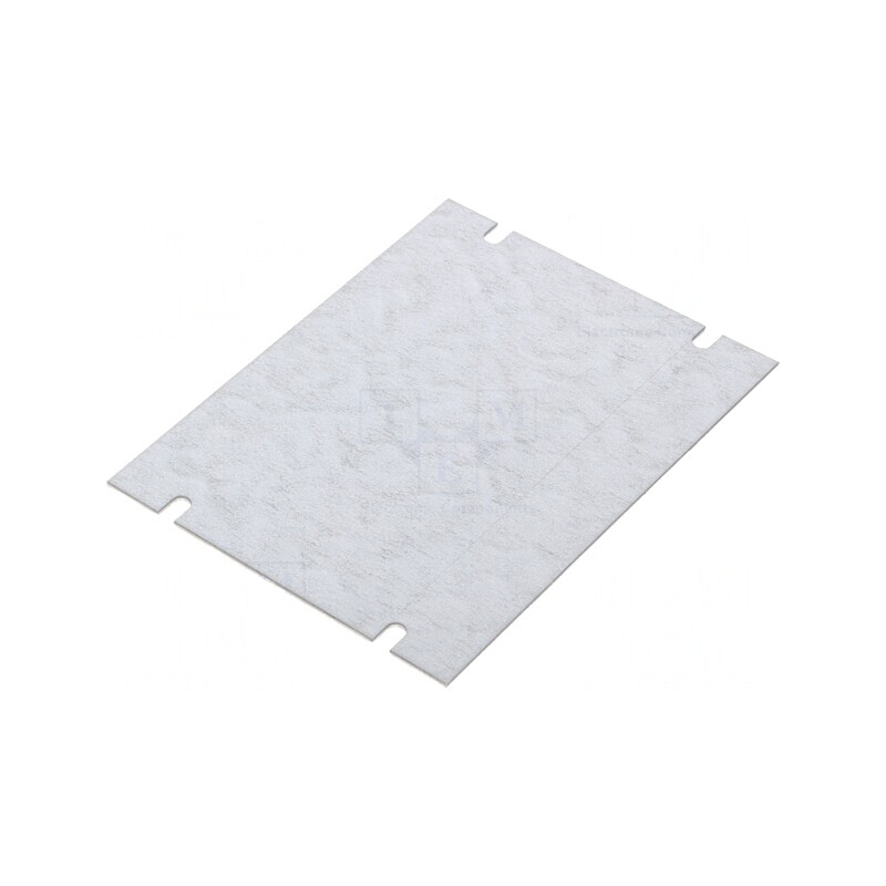 Placă de montare oțel zincată 94mm x 125mm | Electronic-mag.ro | Componente Electronice