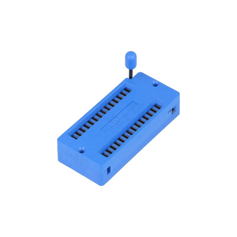 Soclu ZIF DIP28 15.24mm THT Demontabil pentru Circuite Integrate | Electronic-mag.ro | Componente Electronice