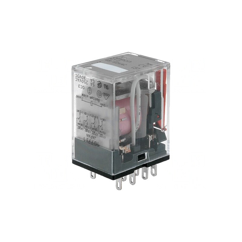 Releu Electromagnetic 4PDT 48VAC 5A | Electronic-mag.ro | Componente Electronice