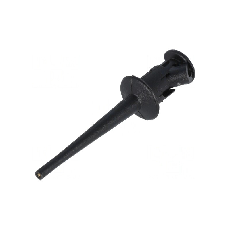 Clips de măsurare cu pensetă aurită 5A 300VDC negru | Electronic-mag.ro | Componente Electronice
