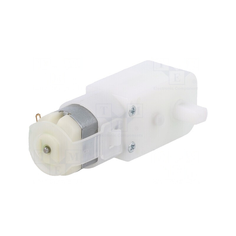 Motor DC cu Cutie de Viteză Plastic 6V 46rpm | Electronic-mag.ro | Componente Electronice