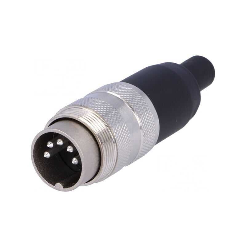 Conector M16 Mufă Tată 5 PIN Lipire Pe Cabluri | Electronic-mag.ro | Componente Electronice