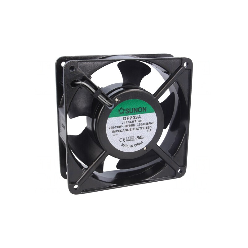 Ventilator AC Axial 230V 120x120x38mm 122m3/h 37dBA | Electronic-mag.ro | Componente Electronice