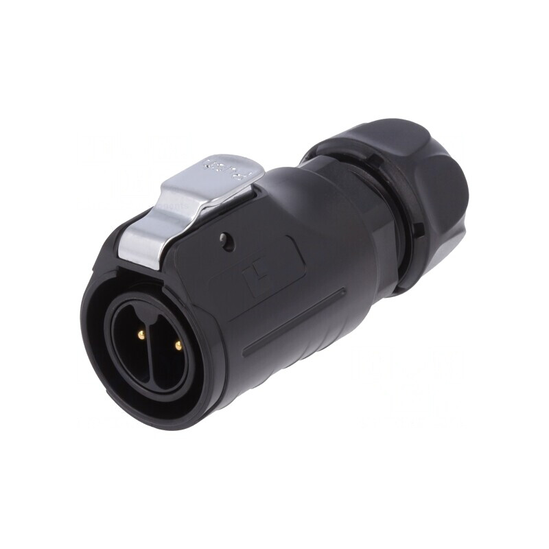 Conector Circular Mufă 2 PIN Aurit 20A | Electronic-mag.ro | Componente Electronice