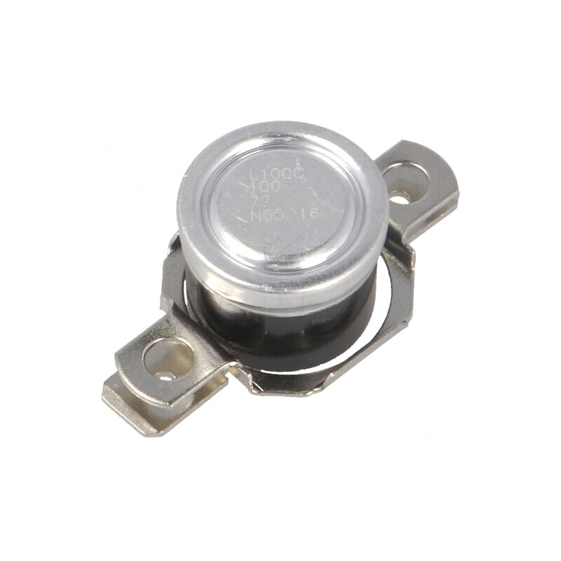 Termostat NC 100°C-80°C 10A 240VAC | Electronic-mag.ro | Componente Electronice